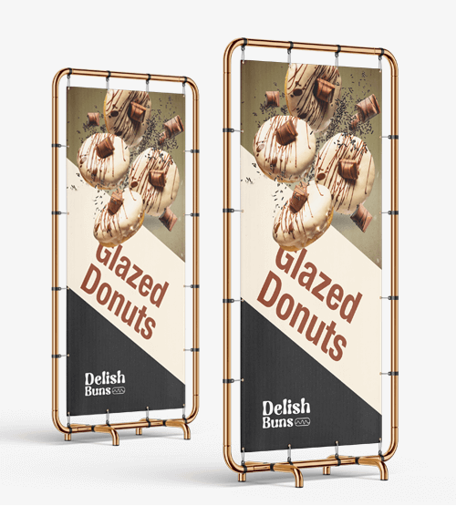 2ft x 4ft Flex Banner