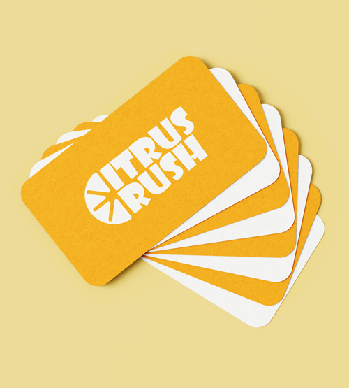 Rounded Business Cards